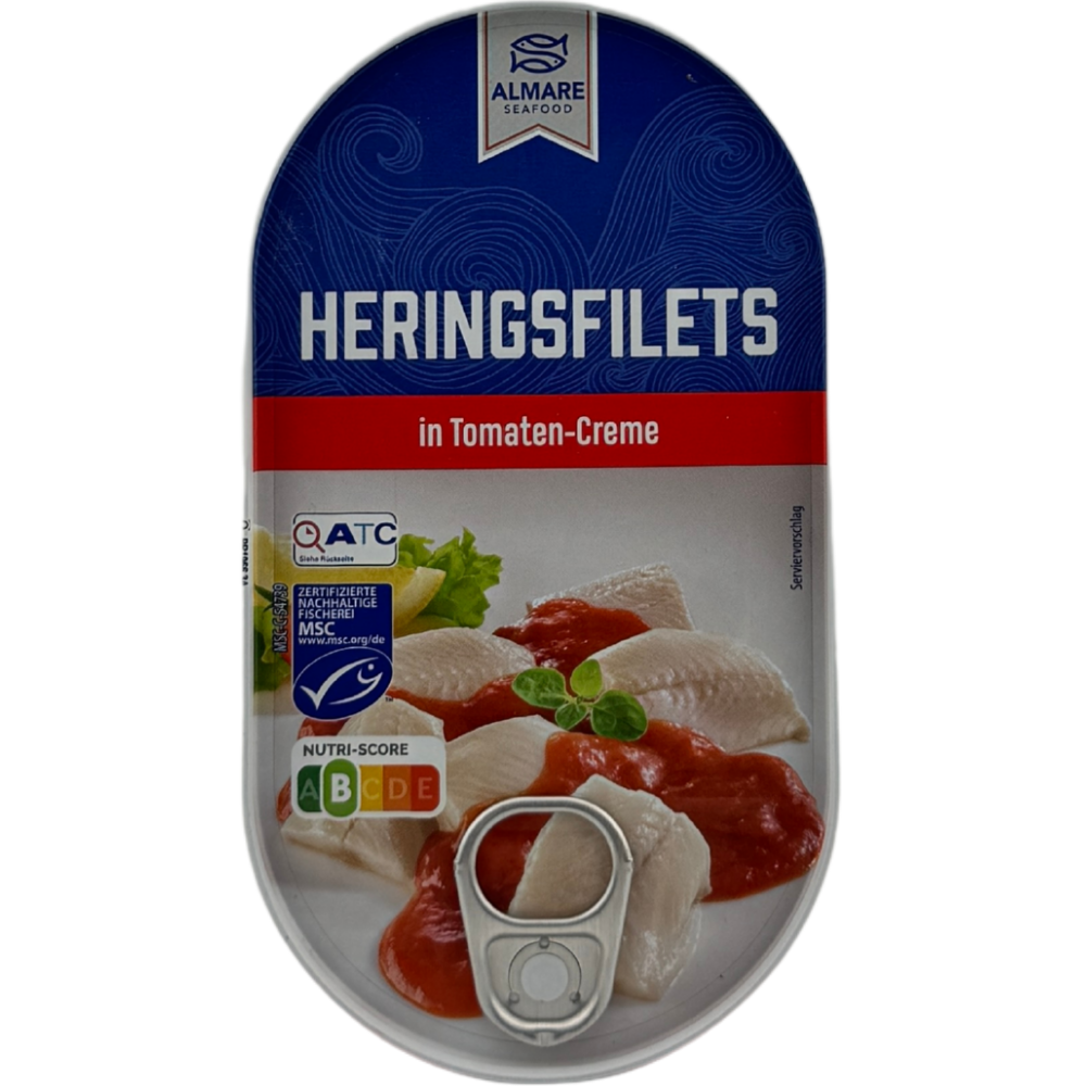 Almare Filety ze sledě v rajčatové omáčce