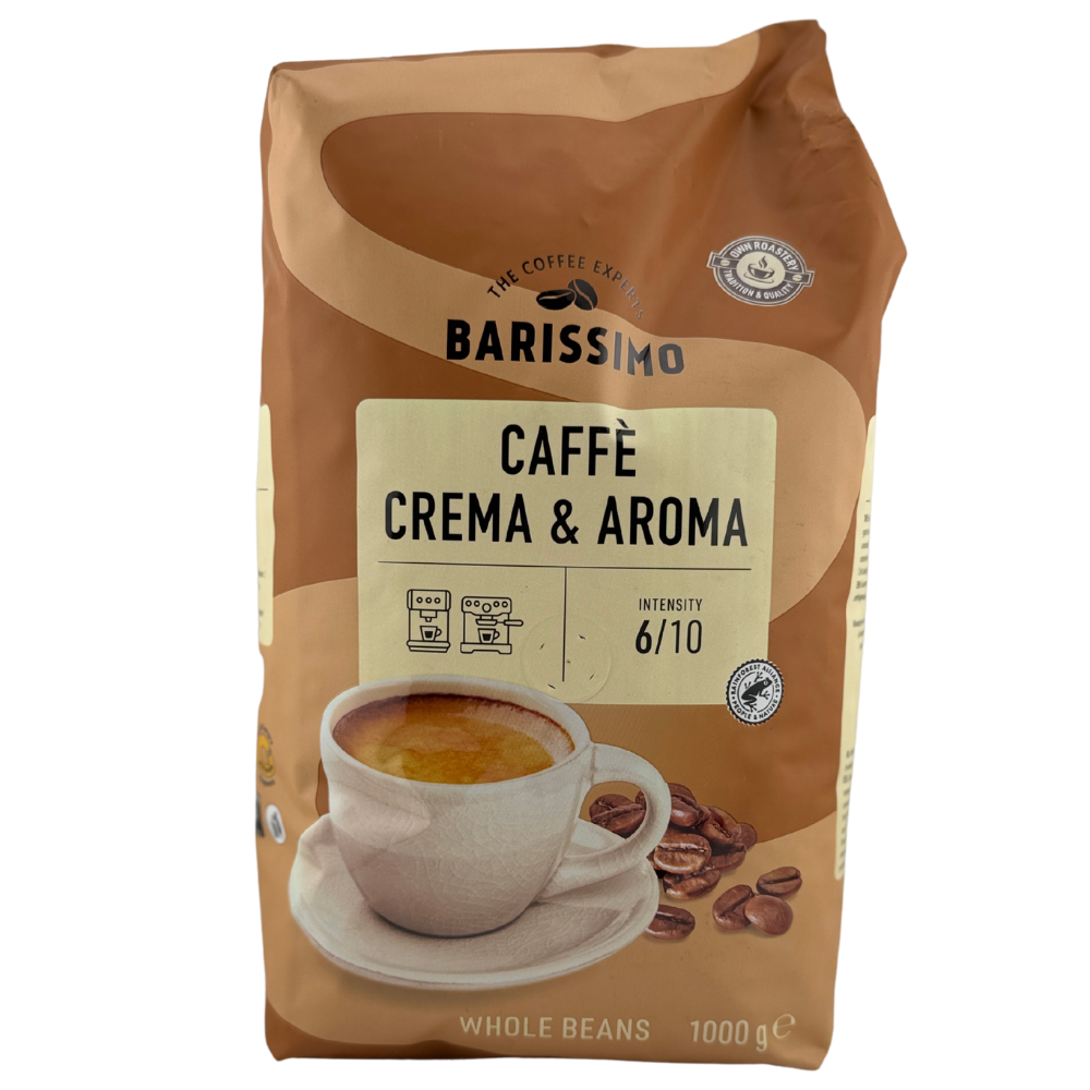 Barissimo Caffè Crema & Aroma – zrnková káva 1000 g