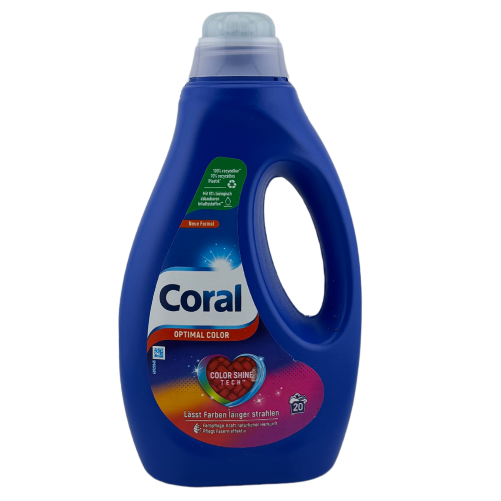 Coral Optimal Color – prací gel na barevné prádlo 25 dávek