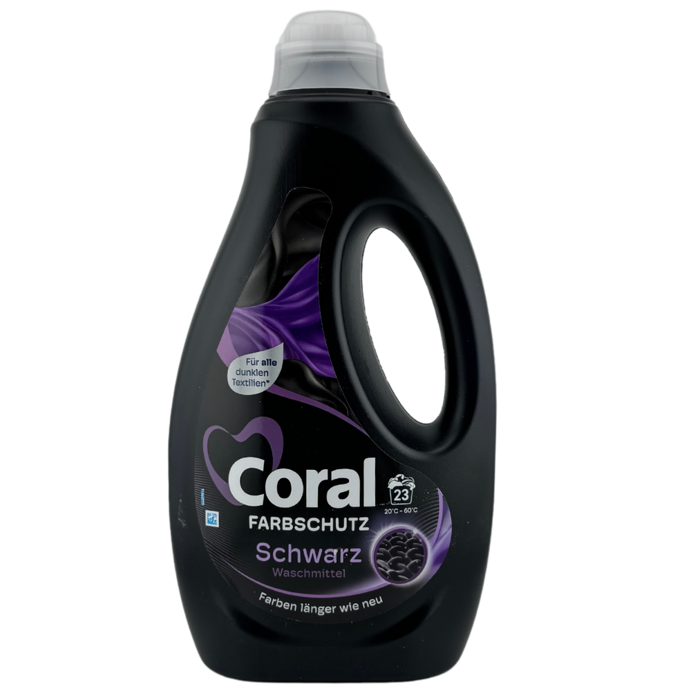 Coral Farbschutz Schwarz – prací gel na černé a tmavé prádlo 23 PD