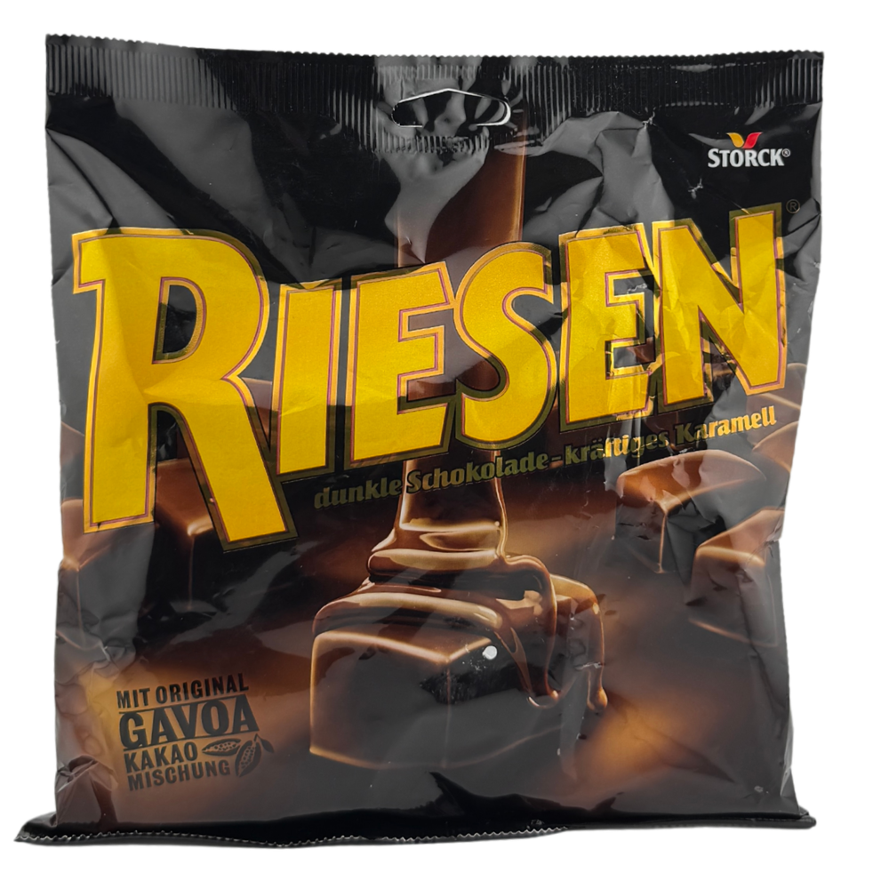 Storck Riesen čokoládové karamely v hořké čokoládě